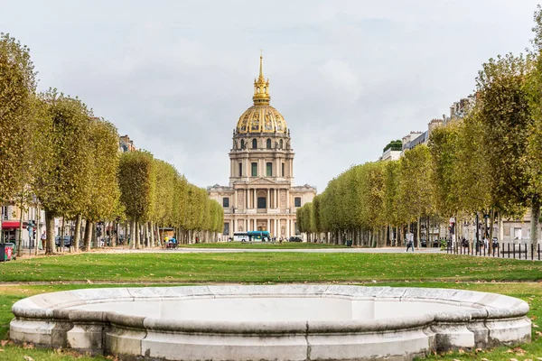 Les Invalides Formálně Národní Rezidence Invalids Komplex Budov Obvodu Paříže — Stock fotografie