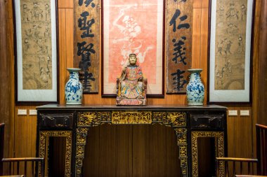 Çin 'in antik Çin İmparatorluk Sınavı' nda, Jiangnan İmparatorluk Muayene Merkezi 'nde (Kuzey), Qinhuai Nehri kıyısında, Nanjing, Çin