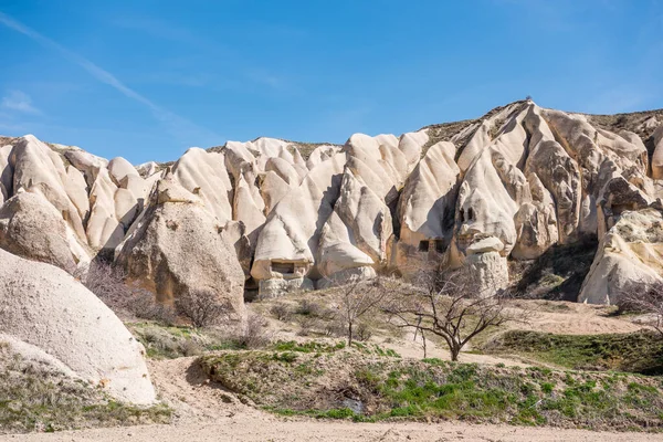 Espectacular Kárstico Landform Con Calizas Goreme Nevsehir Capadocia Turquía —  Fotos de Stock