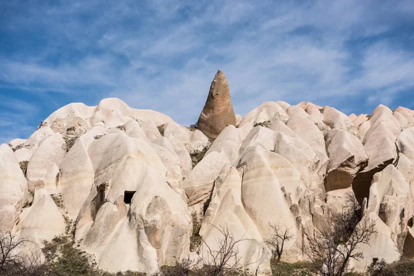 Espectacular Kárstico Landform Con Calizas Goreme Nevsehir Capadocia Turquía —  Fotos de Stock