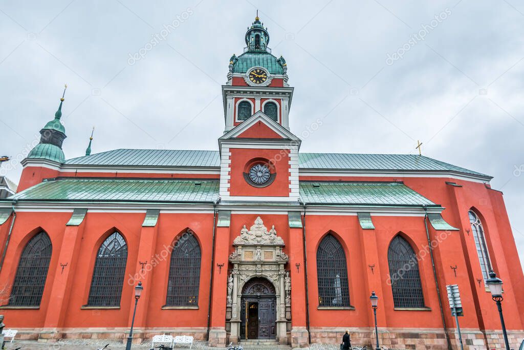 Saint James's Church, in central Stockholm, Sweden, dedicated to apostle Saint James the Greater, patron saint of travellers. It is often mistakenly called St Jacob's Church.
