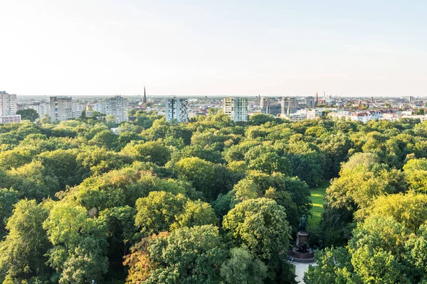 Panoramisch Uitzicht Berlijn Uitzicht Vanaf Top Van Berlijnse Victory Column — Stockfoto