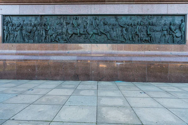 Staty Berlin Victory Column Ett Monument Till Minne Den Preussiska — Stockfoto