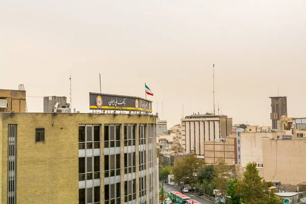 Techos Del Edificio Moderno Centro Teharan Irán — Foto de Stock