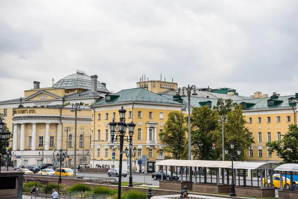 Edifícios Históricos Torno Praça Manege Moscou Rússia — Fotografia de Stock