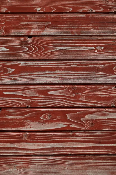 Vermelho escuro velho prancha de madeira fundo — Fotografia de Stock