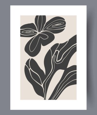 Bu şık siyah-beyaz soyut sanat eseri çağdaş ev dekorasyonunu geliştirmek için kesinlikle mükemmel.