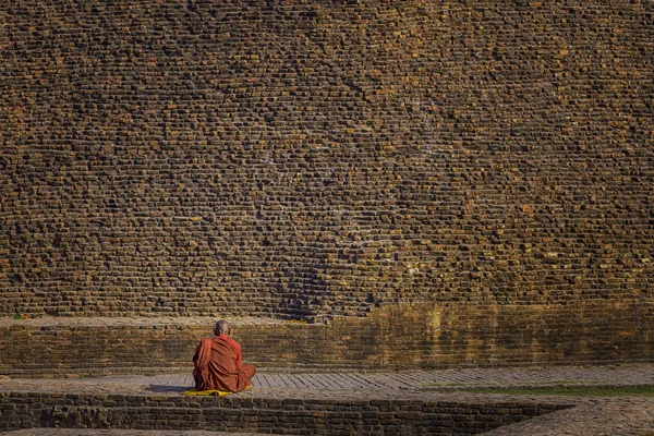 Lugar Fogo Senhor Buda Que Geralmente Budista Adorado Como Uma — Fotografia de Stock