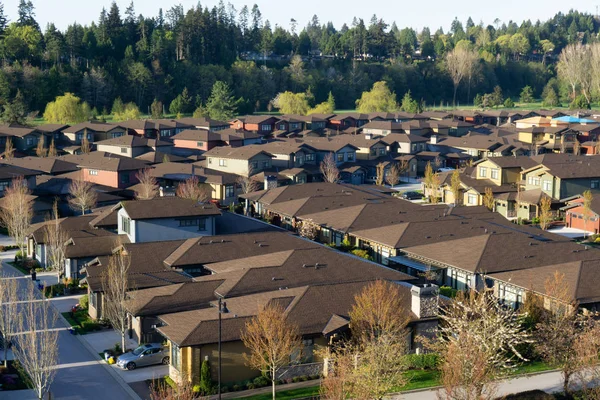 More Vancouver Britisch Columbia Canada April 2018 Luftaufnahme Von Wohnhäusern — Stockfoto