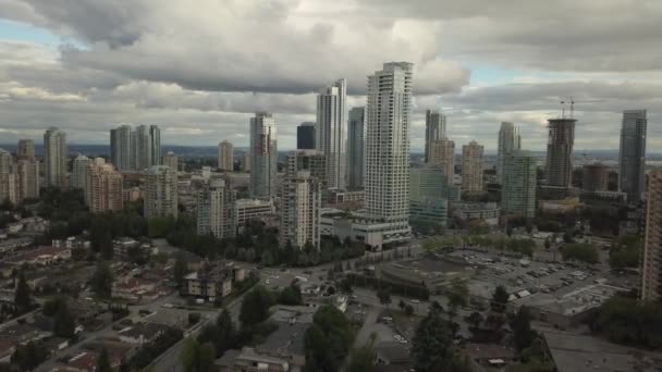 건물의 메트로 버나비 밴쿠버 캐나다에서 — 비디오