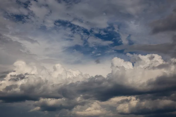 Panoramatické Cloudscape Během Bouřlivého Dne Kamloops Britská Kolumbie Kanada — Stock fotografie