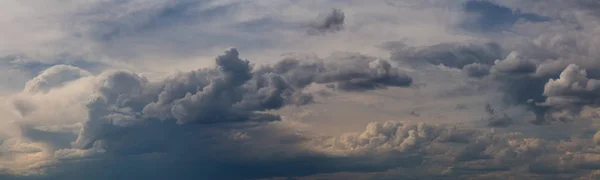 Panorama Nuvoloso Durante Una Giornata Tempestosa Kamloops Columbia Britannica Canada — Foto Stock