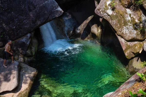 Güzel Kanada doğa manzara Monmouth kanyon. Squamish, Vancouver, British Columbia, Kanada kuzeyinde yer alan.
