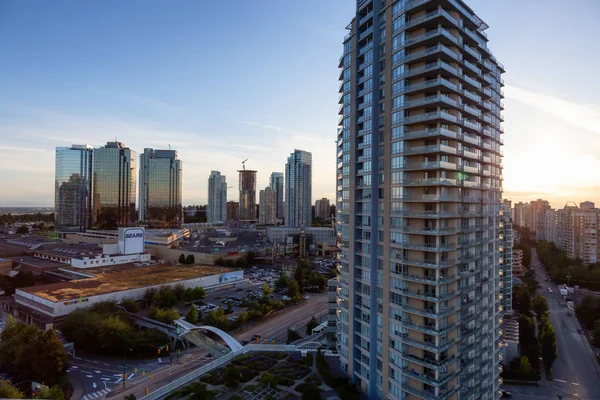 Metrotown Burnaby Vancouver Canadá Junio 2018 Vista Aérea Del Centro — Foto de Stock