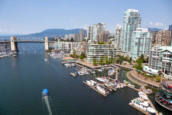 Vancouver Colombie Britannique Canada Août 2018 Vue Aérienne Ruisseau False — Photo