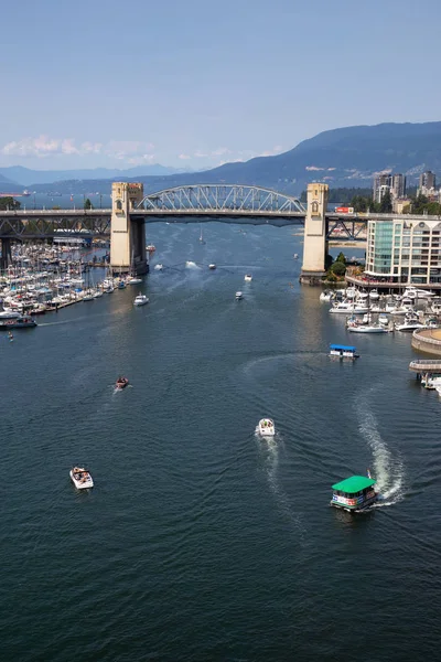 Vancouver Colombie Britannique Canada Août 2018 Vue Aérienne Ruisseau False — Photo