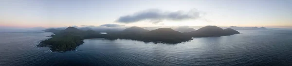 Bella Vista Panoramica Aerea Sul Mare Della Costa Dell Oceano — Foto Stock