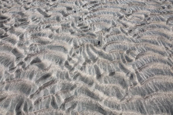 Formation Sable Sur Plage Prise Dans Baie San Josef Nord — Photo