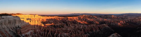 Panoramiczny Widok Lotu Ptaka Piękne Amerykański Kanion Krajobraz Podczas Wibrujący — Zdjęcie stockowe