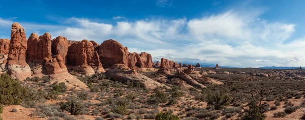 Vista Panorámica Del Paisaje Las Hermosas Formaciones Del Cañón Roca —  Fotos de Stock