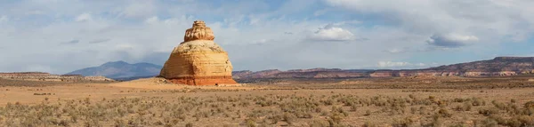 Hermosa Vista Panorámica Church Rock Desierto Situado Cerca Monticello Utah —  Fotos de Stock