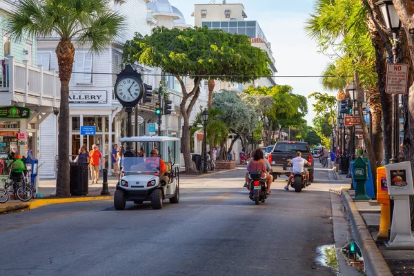 Key West Florida United States November 2018 Street View Main — Stock Photo, Image