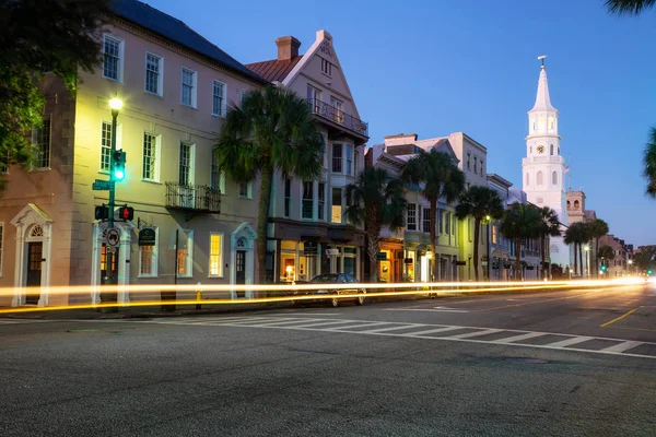 Charleston South Carolina Verenigde Staten Oktober 2018 Prachtig Uitzicht Binnenstad — Stockfoto