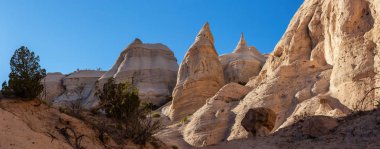 Güneşli bir gün boyunca güzel Amerikan manzara. Kaşa-Katuwe çadır kayalar Ulusal Anıtı, New Mexico, Amerika Birleşik Devletleri'nde çekilen.