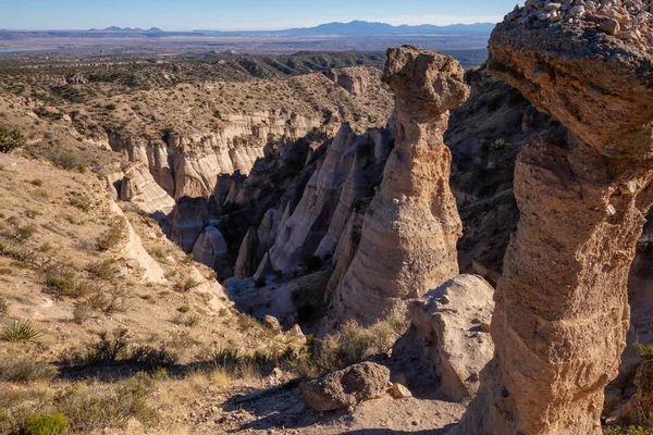 화창한 아름다운 카투웨 국립기념물 뉴멕시코 미국에서 — 스톡 사진
