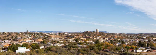 Truth Consequences New Mexico Usa November 2018 Panoramautsikt Liten Solrik – stockfoto