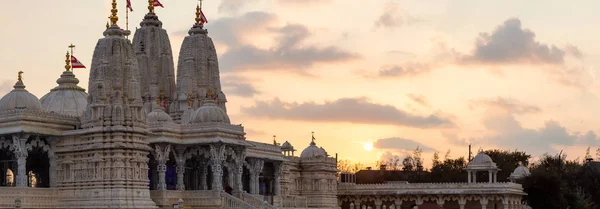 Houston Texas United States November 2018 Hindu Church Baps Shri — Zdjęcie stockowe