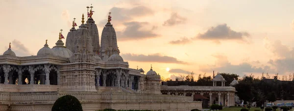 Houston Texas United States November 2018 Hindu Church Baps Shri — Zdjęcie stockowe