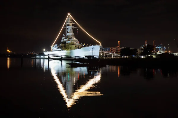 Мобил Алабама Сша Ноября 2018 Года Uss Alabama Battleship Memorial — стоковое фото