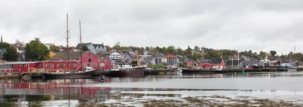 Lunenburg Nueva Escocia Canadá Octubre 2018 Hermosa Vista Puerto Histórico — Foto de Stock
