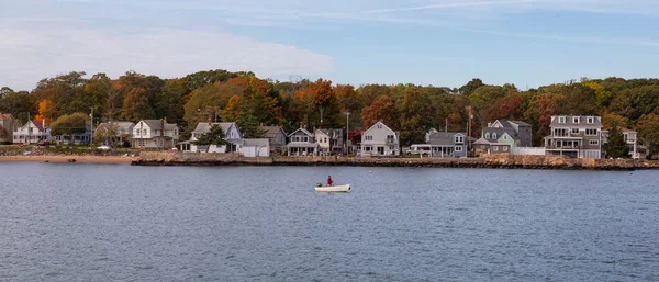 New Haven Connecticut Amerika Birleşik Devletleri Ekim 2018 Panoramik Bir — Stok fotoğraf