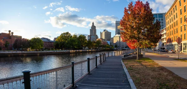 Providence Rhode Island Estados Unidos Outubro 2018 Vista Panorâmica Uma — Fotografia de Stock