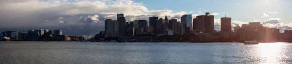 Boston Hoofdstad Van Massachusetts Verenigde Staten Oktober 2018 Opvallend Panoramisch — Stockfoto