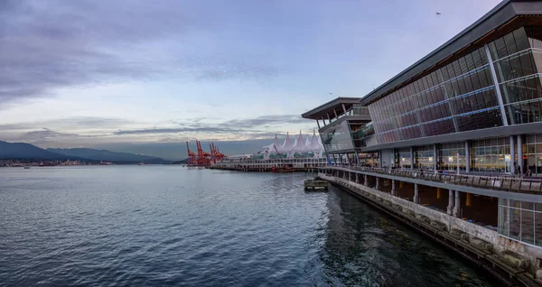 Downtown Vancouver British Columbia Canada December 2018 Panoramic View Vancouver — Stock Photo, Image
