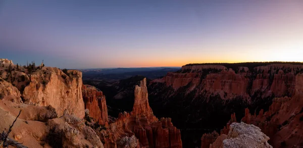 Hermosa Vista Panorámica Paisaje Americano Durante Una Puesta Sol Soleada —  Fotos de Stock