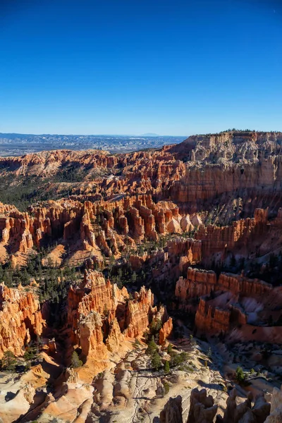 Vacker Utsikt Över Amerikansk Landskap Solig Dag Tagit Nationalparken Bryce — Stockfoto