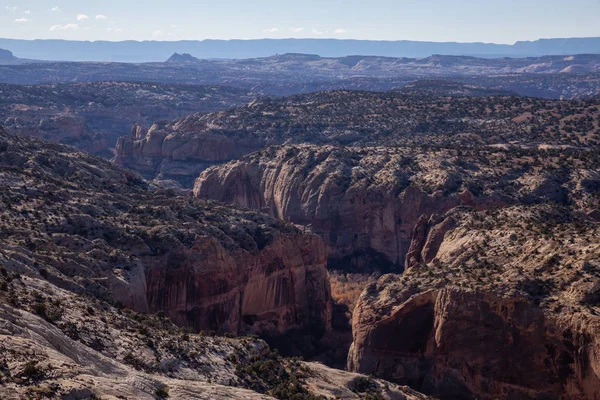 Schöne Panoramische Landschaft Einem Sonnigen Tag Aufgenommen Utah Vereinigte Staaten — Stockfoto