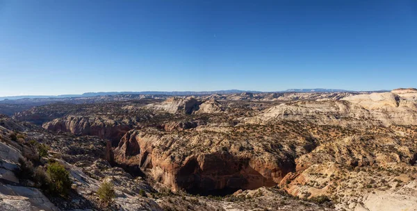 Vackra Panoramic Landskap Solig Dag Tagit Utah Förenta Staterna — Stockfoto