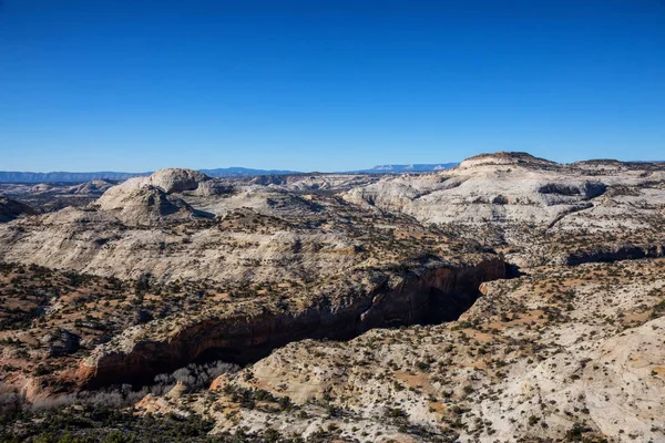 Schöne Panoramische Landschaft Einem Sonnigen Tag Aufgenommen Utah Vereinigte Staaten — Stockfoto