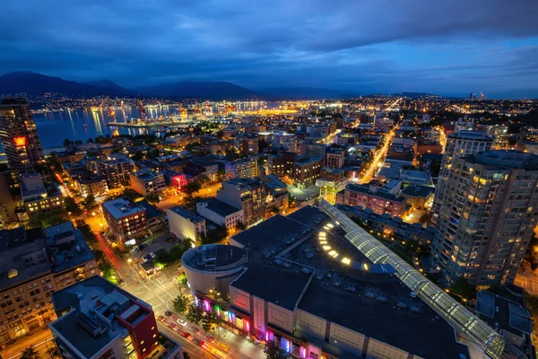 Downtown Vancouver Britisch Columbia Canada Juni 2018 Luftaufnahme Der Modernen — Stockfoto