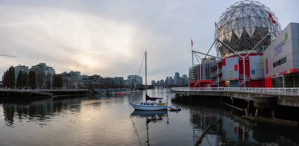Центр Міста Ванкувер Британська Колумбія Канада Листопада 2018 Панорамний Вид — стокове фото