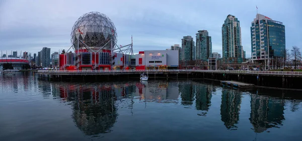 Центр Міста Ванкувер Британська Колумбія Канада Листопада 2018 Панорамний Вид — стокове фото
