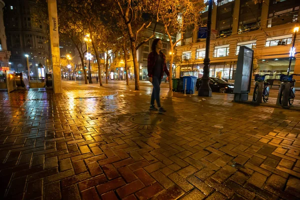 San Fancisco California Estados Unidos Noviembre 2018 Calles Urbanas Centro — Foto de Stock