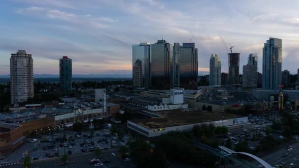 Burnaby Vancouver Canada Juli 2018 Zeitraffer Der Metrotown Mall Während — Stockvideo