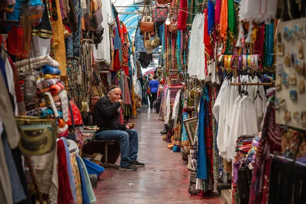 Jaffa Tel Aviv Israel Abril 2019 Las Personas Que Venden —  Fotos de Stock