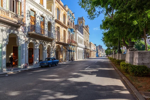 Havana Kuba Mai 2019 Schöne Straßenansicht Der Alten Havana Stadt — Stockfoto